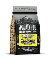 Apocalypse Coffee Roasters - The Bomb - Organic Whole Bean Coffee - Craft Roasted Bali Blue Moon Blend - Medium Roast - Smooth, Dark Chocolate