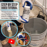 Allied Science Tankless Water Heater Flush Kit with 1.2 lbs of Descaler Powder Solution and 1/6HP Extra Strength Pump