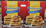 Millville Buttermilk Pancake & Waffle Mix Light & Fluffy Complete 32oz 907g (Two Boxes)