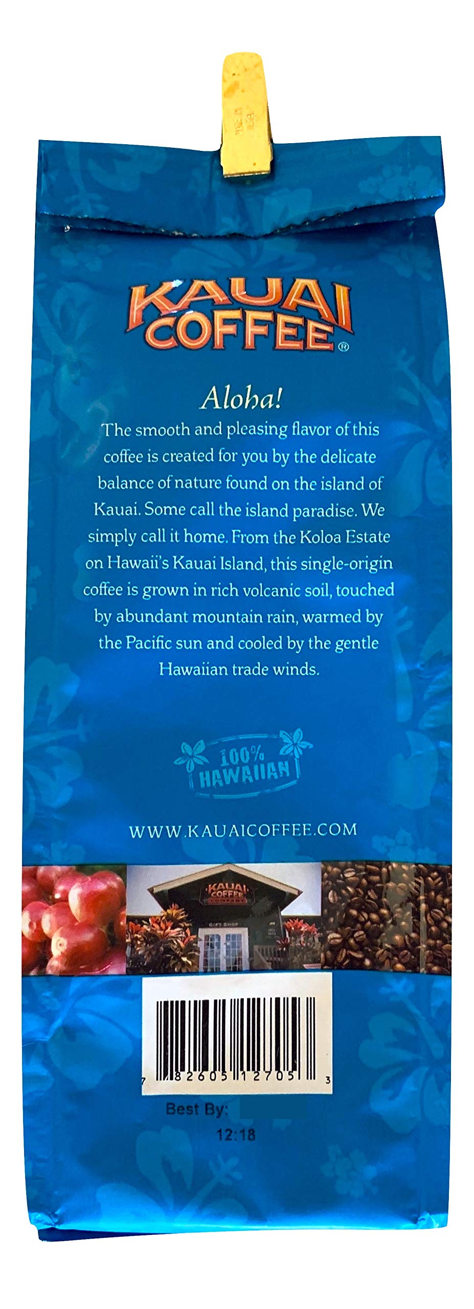 Kauai Coffee Vanilla Macadamia Nut Ground