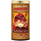 The Republic of Tea - Caramel Apple Red Tea, 36 Tea Bags, Dessert Herbal Blend, Caffeine Free, Gluten Free