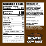 Goetze's Candy Caramel Brownie Cow Tales - 2.25 Pound Canister (36 Ounces) - Fresh from the Factory