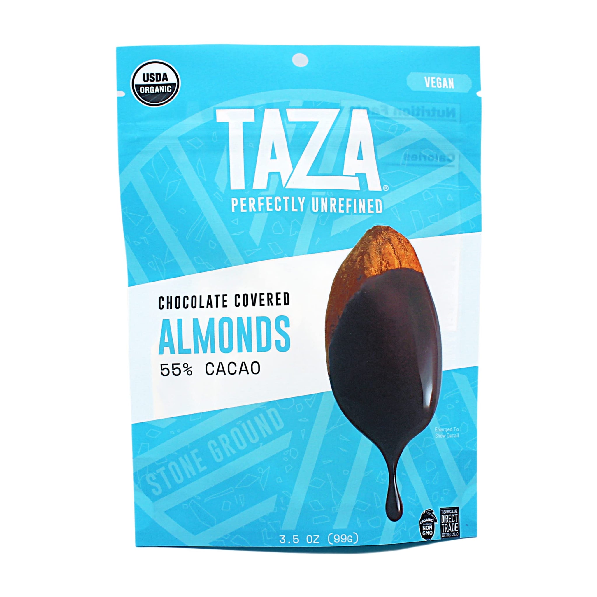 Taza Chocolate Organic Chocolate Covered Treats Variety Pack, Vegan, 3.5 Ounce (4 Count)
