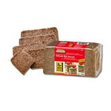 Mestemacher All Natural Whole Rye Bread, 17.6 Oz - Authentic German Whole Grain Rye Bread, High Fiber, Non-GMO, Ready to Eat, Long Shelf Life (Pack