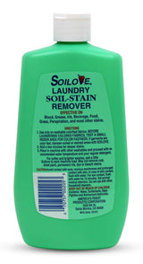 SOILOVE 16oz (3 pack) + Soilove 128oz (1 pack) Liquid Laundry Stain Remover - Powerful Triple-Acting formula Clings, Penetrates and Lifts everyday