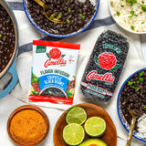 Camellia Beans Chipotle Black Beans Flavor Infusion Seasoning Mix - Smoky Chipotle Chili & Paprika Blend with Onion & Garlic - All-Natural, Non-GMO