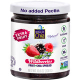 World of Chia Jam Wildberry Pack - Extra Fruit Spread, Bold Flavor & Wildberry Jelly Jam, Sweetened Pure Cane Sugar & Real Fruits, Omega-3s Superfood