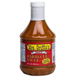 Mrs Griffin's Hot BBQ Sauce 32 oz - Tangy Mustard Based BBQ Sauce (Hot, 32 oz)