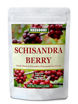Natural Dried Schisandra Berry, 4.0oz(113g), Whole Schisandra Chinensis, No GMO