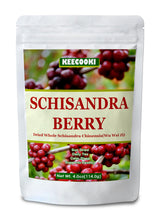 Natural Dried Schisandra Berry, 4.0oz(113g), Whole Schisandra Chinensis, No GMO
