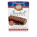 Subelt Fudge Dipped Chocolate Chip Chewy Granola Bars | 4 pack