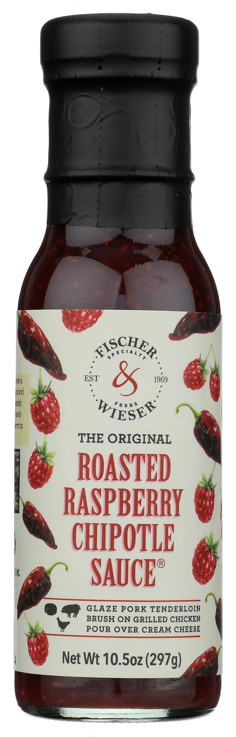 Fischer & Wieser 255816 10.5 oz Roasted Raspberry Chipotle Sauce44; Pack of 6