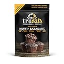TruEats Muffin & Cake Mix - Dutch Chocolate: Low Glycemic, Protein & Fiber Rich, Gluten & Grain Free, Diabetic Friendly, Vegan Friendly, Dairy Free, Plant Based, No Sugar Added
