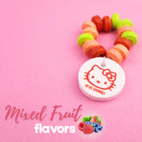Hello Kitty Candy Bracelets, Edible Jewelry with Character Charms, Individually Wrapped Party Favors, 20 Pieces Inside