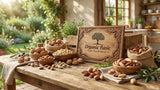 Organic Basic Food Organic Brazil Nuts, Raw, Whole | Non-GMO | Vegan | Gluten-Free - 8.5 oz