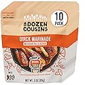 A Dozen Cousins Quick Chicken Marinade Seasoning Sauce Pouch (10-Pack), Mexican Pollo Asado Seasoning, Instant Meal Coat & Cook, Citrus Sauce