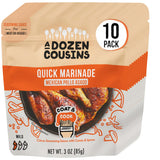 A Dozen Cousins Quick Chicken Marinade Seasoning Sauce Pouch (10-Pack), Mexican Pollo Asado Seasoning, Instant Meal Coat & Cook, Citrus Sauce