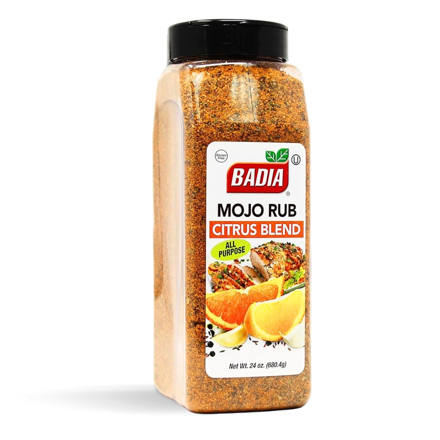 Badia Mojo Rub Citrus Blend, 24 oz - Zesty Citrus All-Purpose Grill Rub, Lemon Lime Spices
