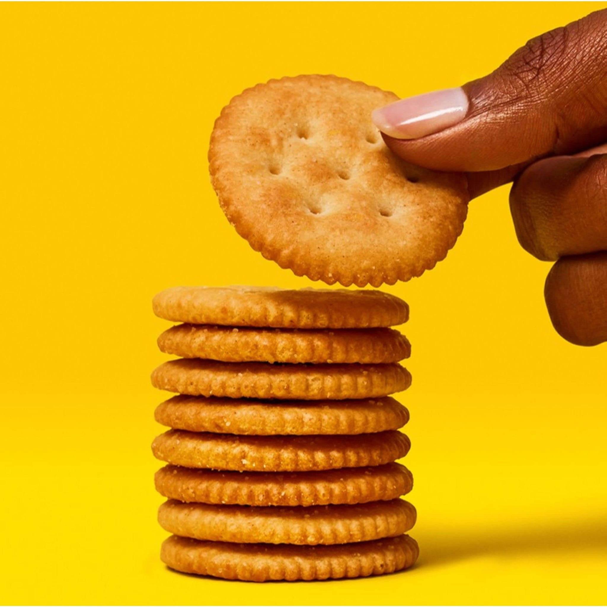 RITZ Hint of Salt Crackers, Snacks for Kids and Adults, Lunch Snacks, 13.7 oz