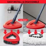 7-Pack Mop Heads Replacements for Ocedar EasyWring 1 Tank,Microfiber Spin Mop Refills, Deep Cleaning, Easy to Replace, Machine Washable