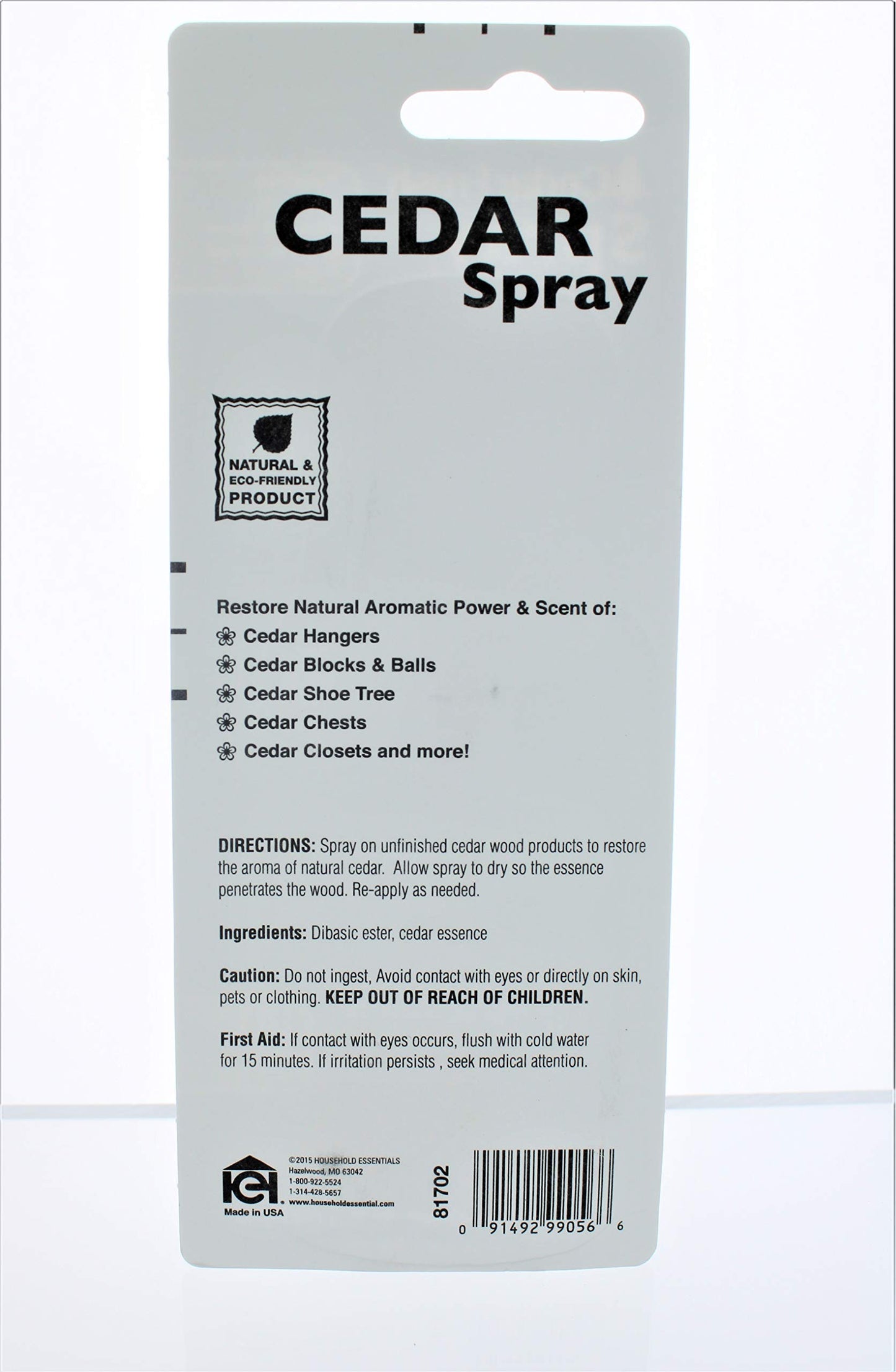 Cedar Fresh 81702 Cedar Power Spray 2fl. oz/ 59 ml