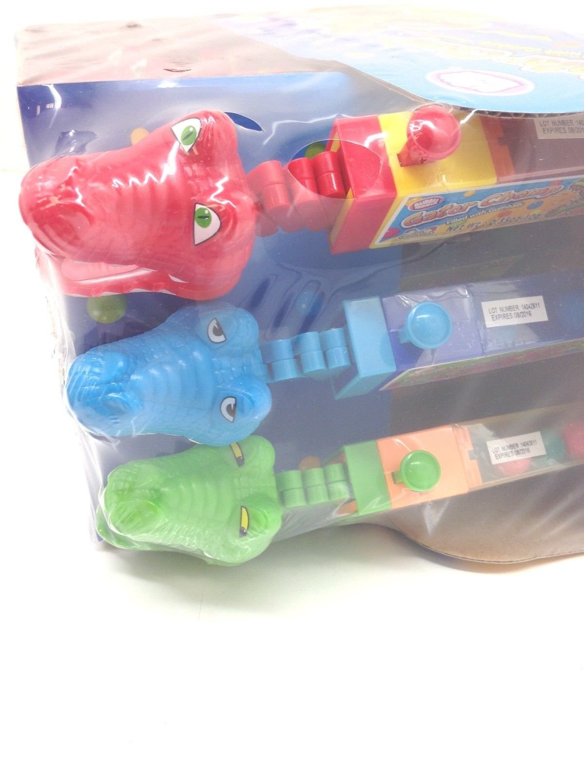 Gator Chomp Filled with GUMBALLS 12 Count