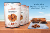 Nuts on the Run Cinnamon Pecans - 4oz (PACK OF 3 BAGS), Roasted Cinnamon Pecan Pralines