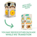 Newman ’s Own Organic Turmeric Ginger Herbal Tea Caffeine-Free May Aid Digestion and Boost Immunity Turmeric Tea with 20 Individually Wrapped Tea Bags