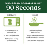 SEEDS OF CHANGE Certified Organic Brown and Wild Rice with Tomato & Roasted Garlic, Organic Food, 8.5 OZ Pouch