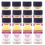 LorAnn Bavarian Cream SS Flavor Flavor, 1 dram bottle (.0125 fl oz - 3.7ml - 1 teaspoon)- 12 pack