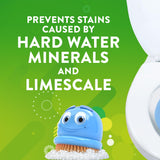 Scrubbing Bubbles Continuous Clean Toilet Drop-Ins, Automatic Blue Toilet Bowl Cleaner, Septic-Safe Tank Tablets Remove Hard Water Minerals