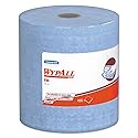 X90 Cloths, Jumbo Roll, 11 1/10 x 13 2/5, Denim Blue, 450/Roll, 1 Roll/Carton