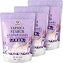 52USA Tapioca Starch, 3 Pack (42oz Total) | Tapioca Flour from Cassava Root | Gluten Free Flour Substitute | Vegan, Kosher, Non-GMO | Thickener