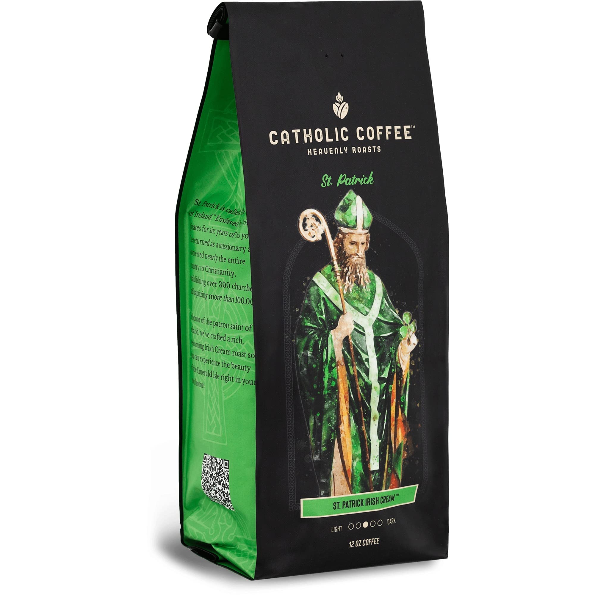 Catholic Coffee Variety Coffee Box (Whole Bean) (Our Lady of Guadalupe, St. Patrick, St. Peter, St. Joseph)
