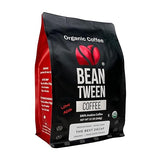 Beantween Coffee: Premium Organic Decaf Medium Roast Whole Bean (12oz) of 100% Arabica Coffee - Swiss Water Process, Low Acid, Mold-Free, Certified