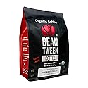 Beantween Coffee: Premium Organic Decaf Medium Roast Whole Bean (12oz) of 100% Arabica Coffee - Swiss Water Process, Low Acid, Mold-Free, Certified