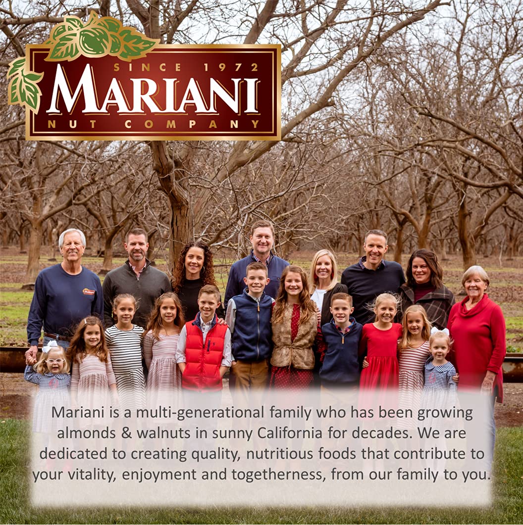 Mariani Nut - Chopped Premium California Walnuts - Gluten Free, Kosher Certified - Stand Up Bag