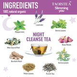 TAOISTEA Detox Tea - 14 Day Natural Herbal Blends for Colon Cleanse, Bowel Movement and Regulation, Promote Digestive Health and Weight Loss for Men
