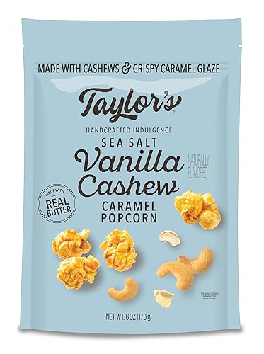 Sea Salt Vanilla Cashew Caramel Corn 3/ 6oz