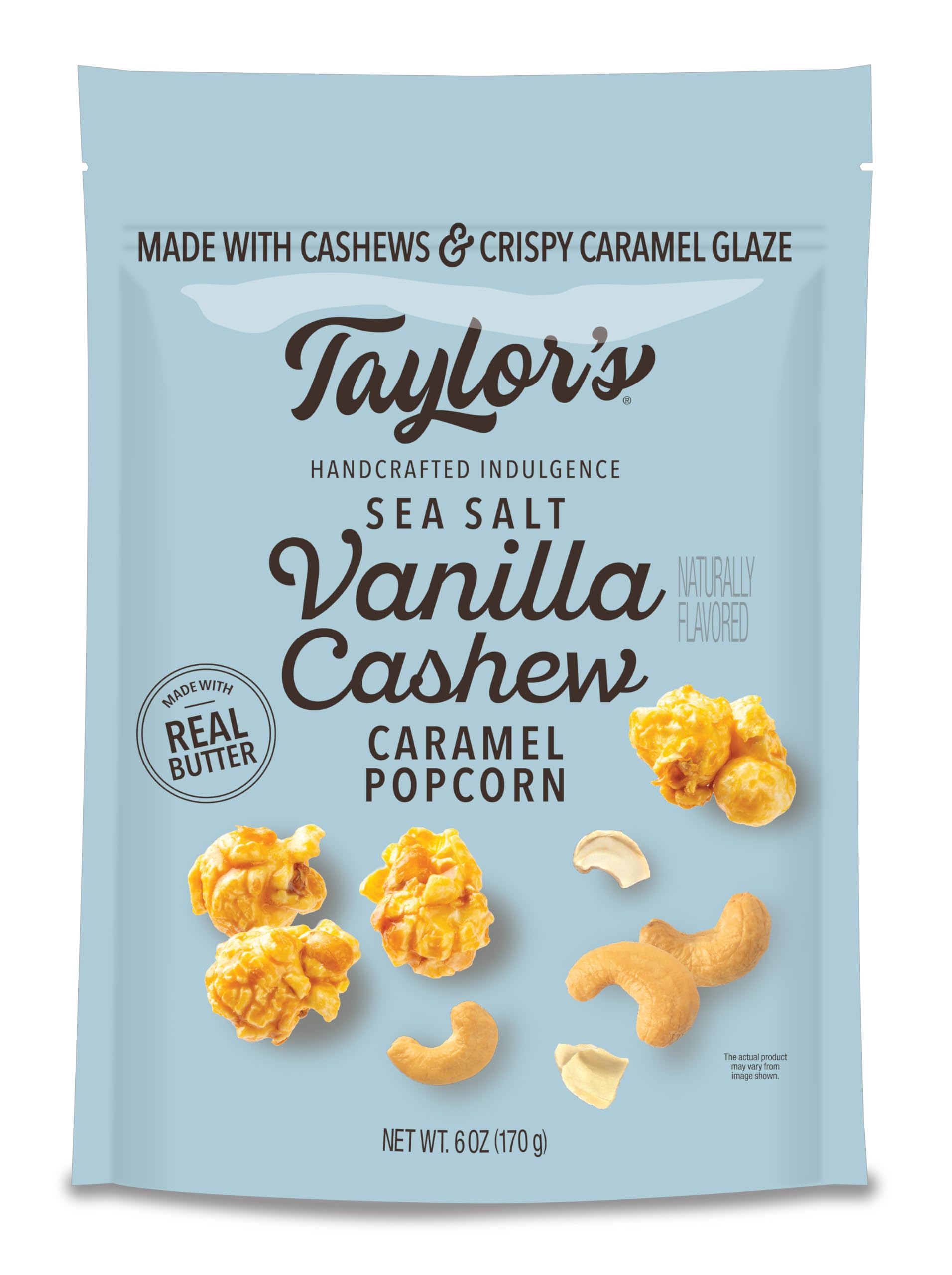 Sea Salt Vanilla Cashew Caramel Corn 3/ 6oz