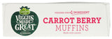 Garden Lites, Muffins Carrot Berry, 8 Ounce
