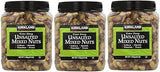 Kirkland Signature Extra Fancy Unsalted Mixed Nuts, 40 Ounces (3 Pack)