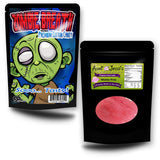 Zombie Breath Cotton Candy - Funny zombie design - Novelty candy for kids - Gluten-free, Made in America, Pink cotton candy