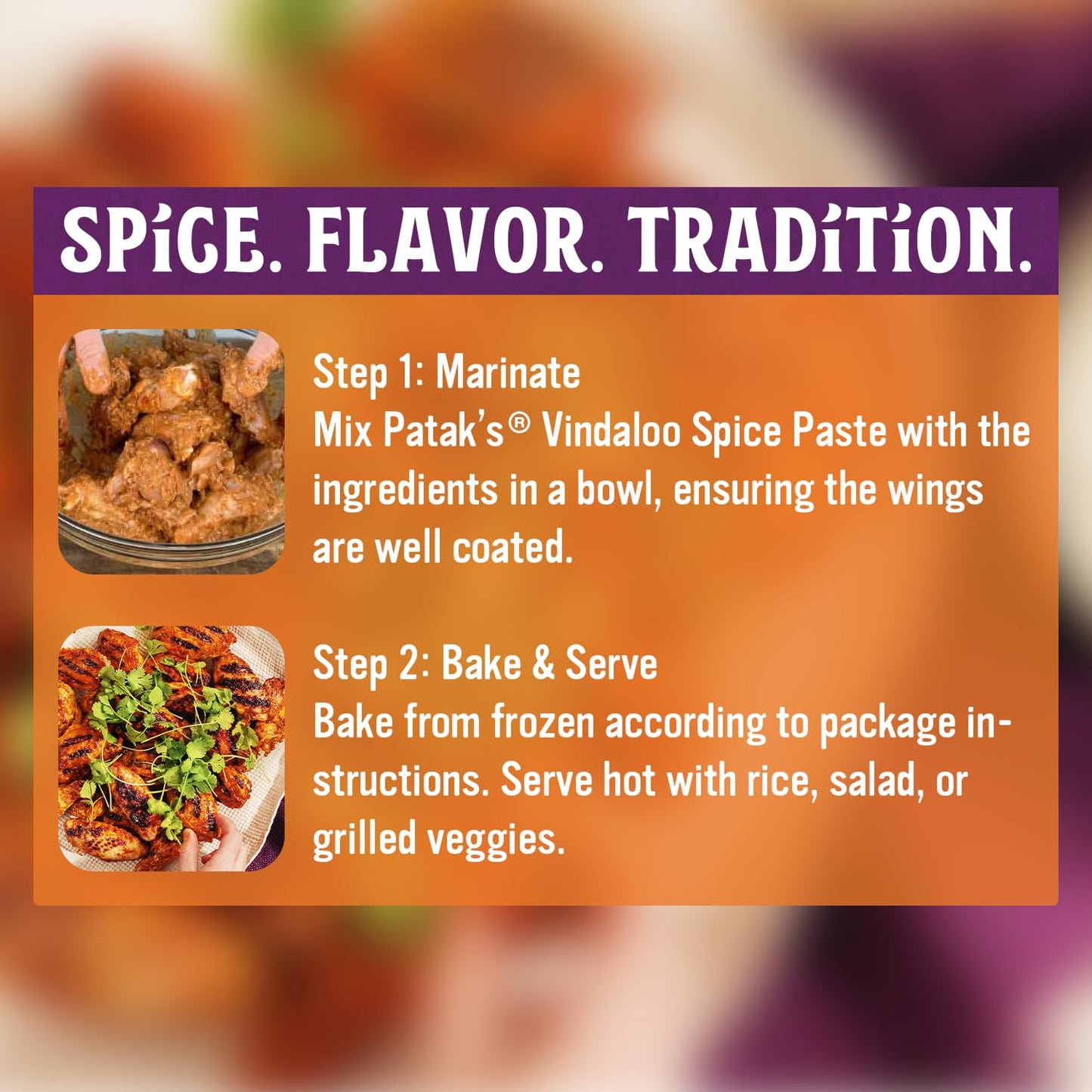 Patak's Vindaloo Spice Paste, Hot Indian Curry with 11 Expertly Blended Spices, Gluten-Free & Vegan, Flavorful Base for Chicken, Seafood, Vegetables