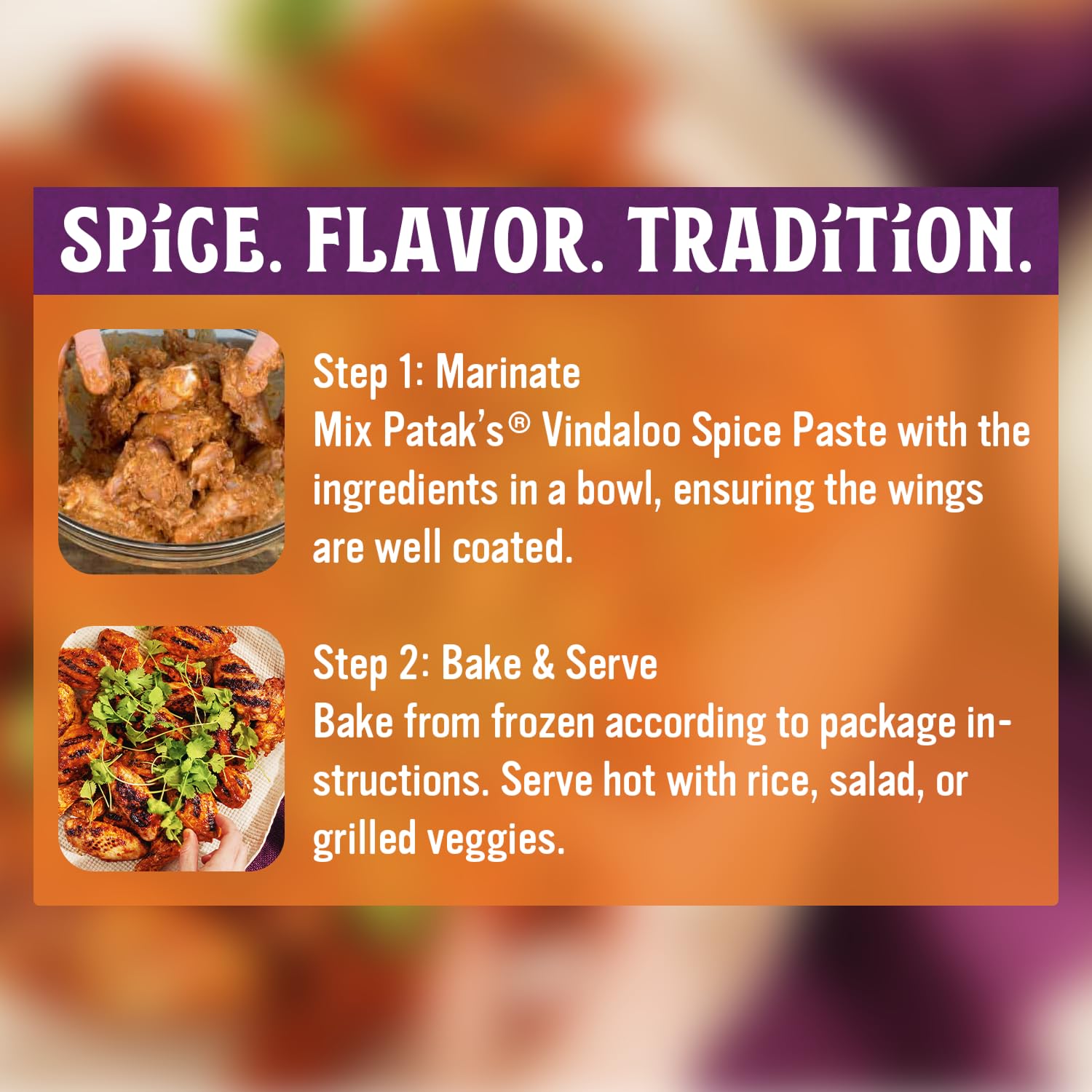 Patak's Vindaloo Spice Paste, Hot Indian Curry with 11 Expertly Blended Spices, Gluten-Free & Vegan, Flavorful Base for Chicken, Seafood, Vegetables