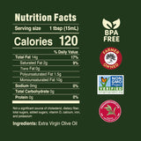 Pompeian Robust Extra Virgin Olive Oil - 68 Fl Oz - First Cold Pressed Olive Oil for Cooking - Full-Bodied Taste for Dressings and Marinades
