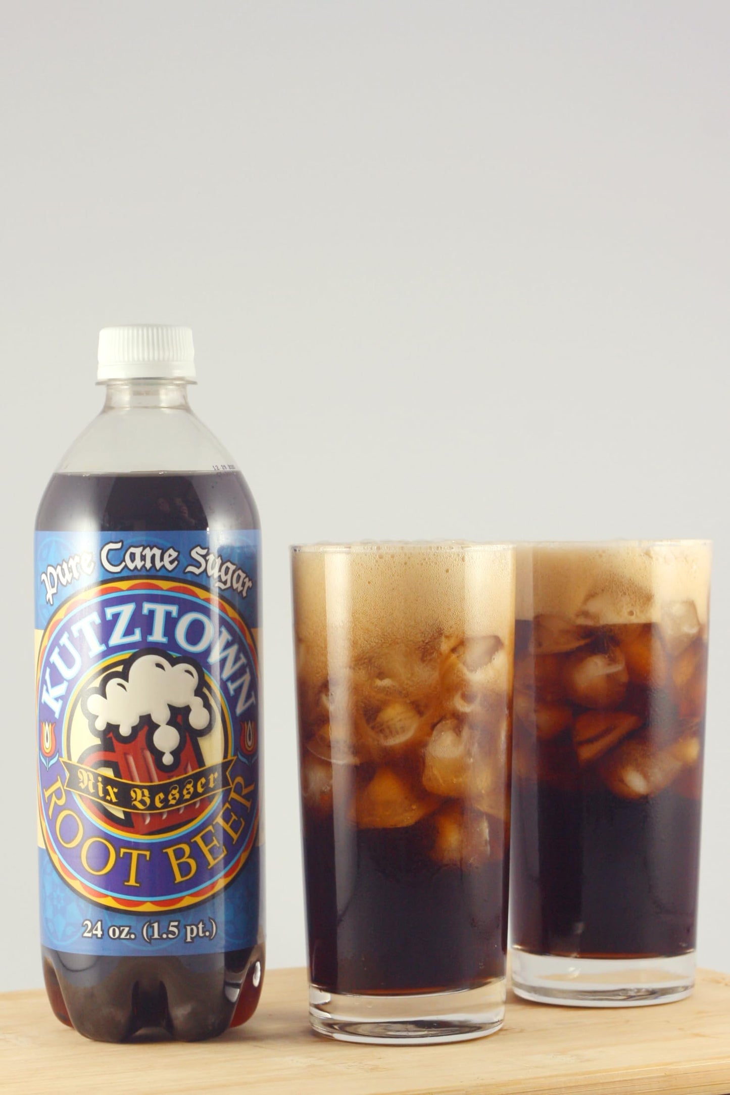 AmishTastes Root Beer, Kutztown "Nix Besser" PA Dutch Style, 24 Oz. (Pack of 4)