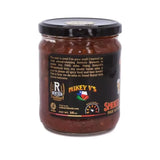 Mikey V's Smoked Bacon Salsa, 16 oz Jar - Gourmet Medium Heat Salsa with Real Bacon & Bold Savory Flavor - Perfect for Chips, Tacos, Burgers, Eggs