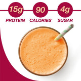 ProtiDIET Orange Swirl High Protein Shake - Low Calorie Drink Mix, 15g Protein Nutritional Shake Mix, Naturally Flavored, 7 Packets for Post-Workout