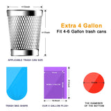 KONE 4 Gallon Trash Bags 168 Count Extra Thick Small Trash Bags Small Garbage Can Bags for Bathroom Home Office Kitchen